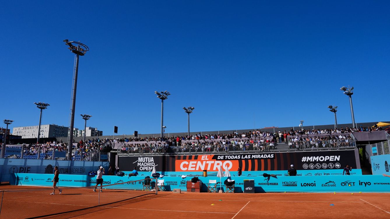 Foto: Nadal - Cachín del Mutua Madrid Open: horario y dónde ver el partido en televisión y 'online'