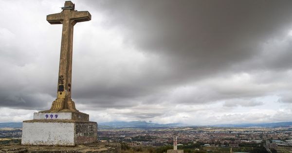 Foto: Imagen de la cruz de Olárizu. (EFE)