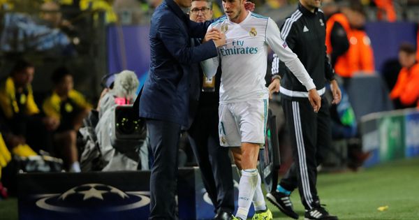 Foto: Zidane y Bale, en un partido de esta temporada. (Reuters) 