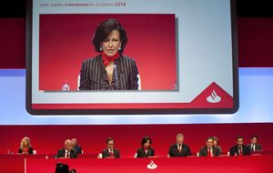 Del rojo al verde: el nuevo Banco Santander de Ana Botín