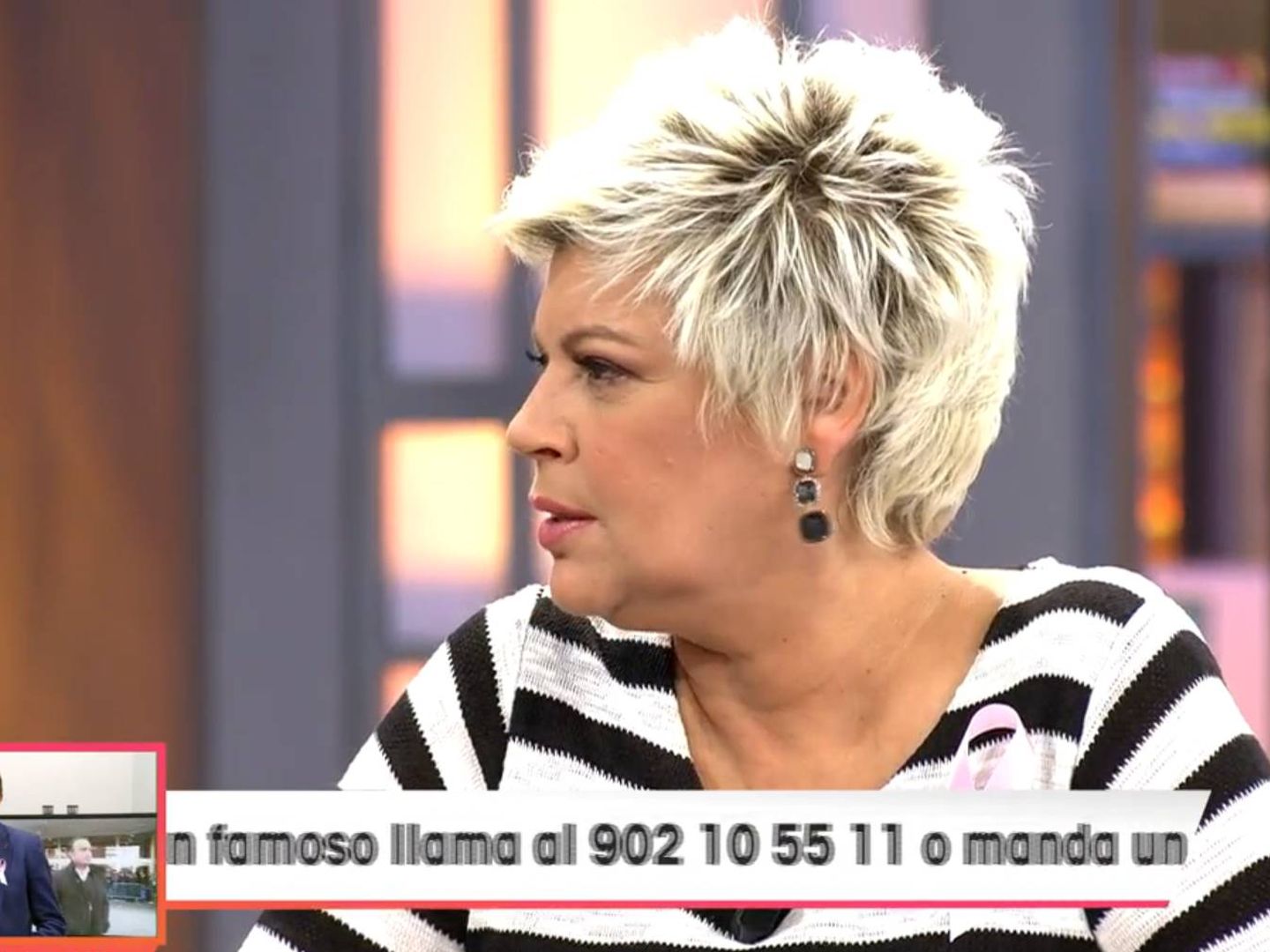 Terelu Campos, en 'Viva la vida'. (Telecinco)