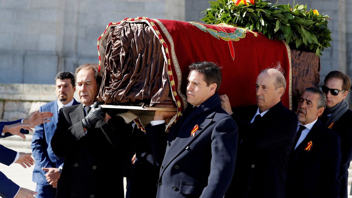 Exhumación de Franco: así han trasladado el féretro del Valle de los Caídos a Mingorrubio