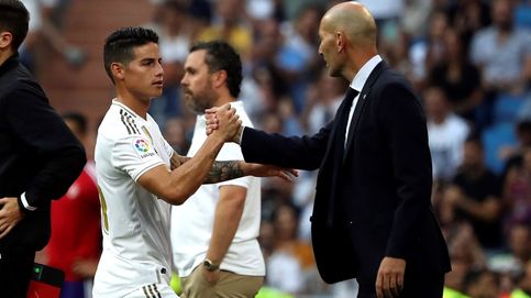 Zidane - James: borrón y cuenta nueva tras una conversación entre ambos