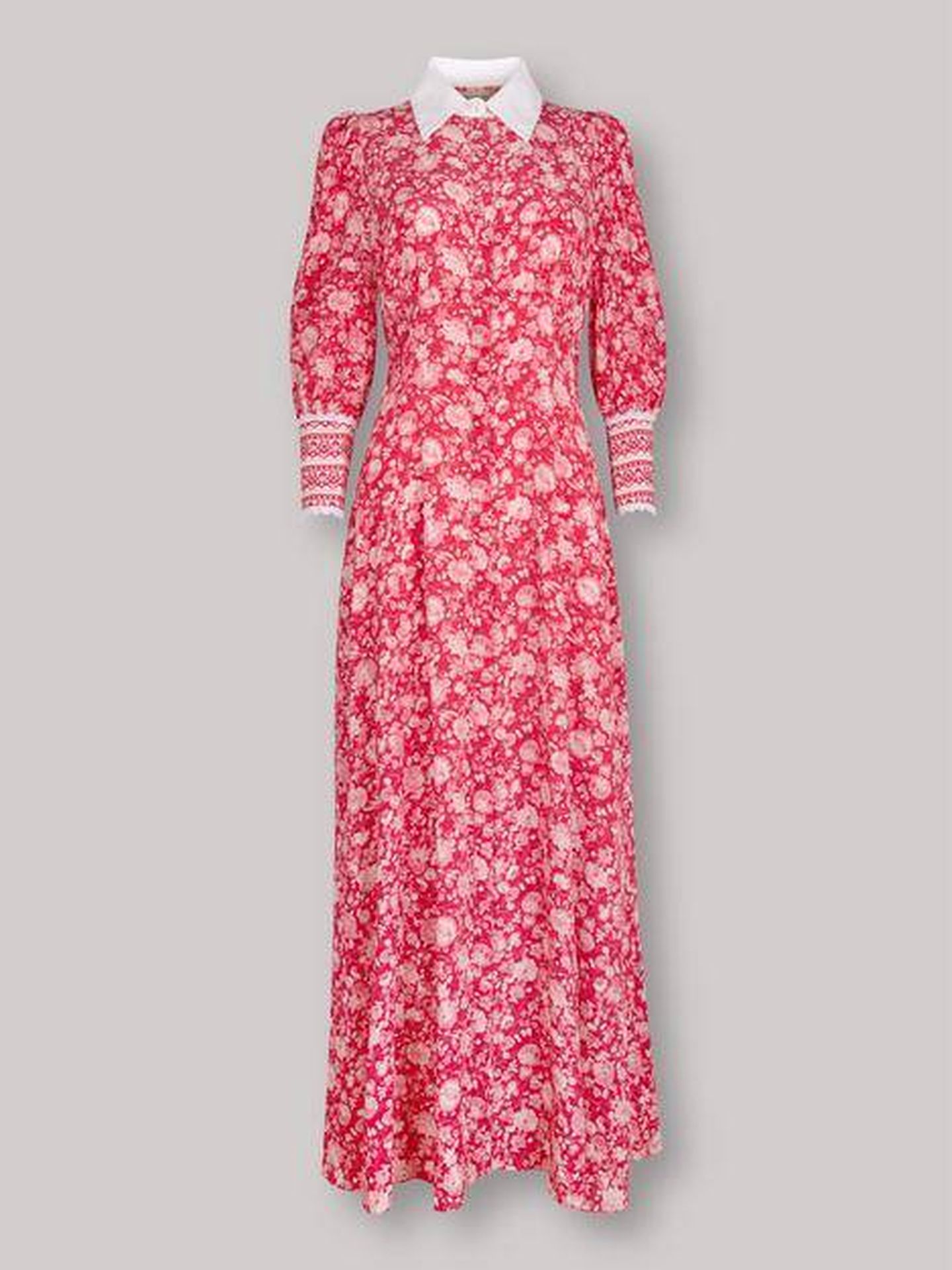 El vestido lucido este lunes por Kate Middleton. (Beulah)