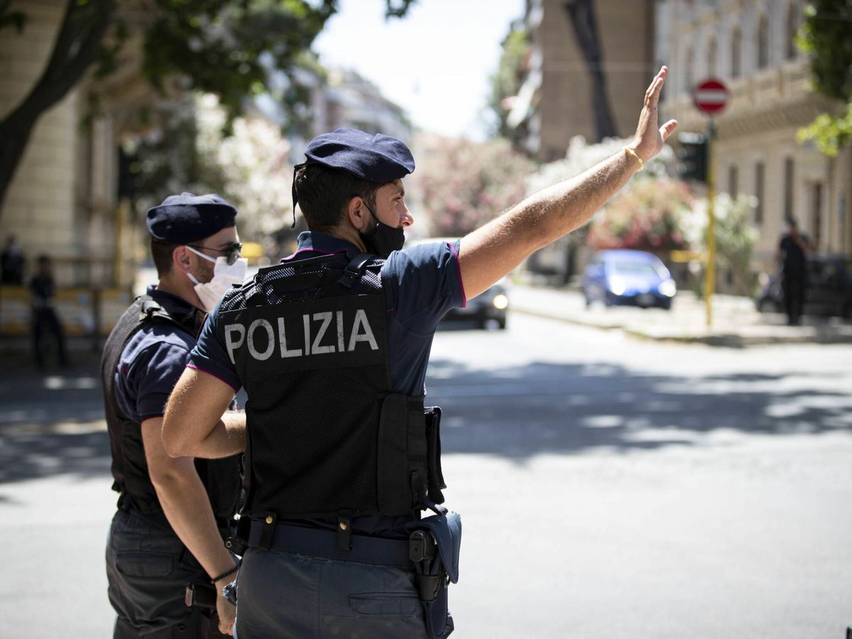 Foto: Policía italiana. (EFE)