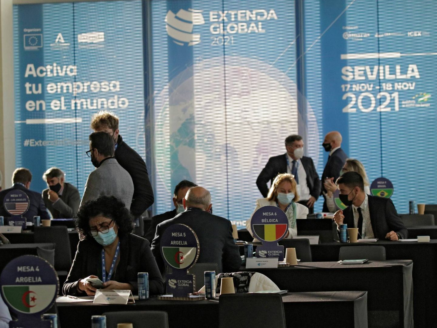 Encuentros empresariales con delegados de Extenda.