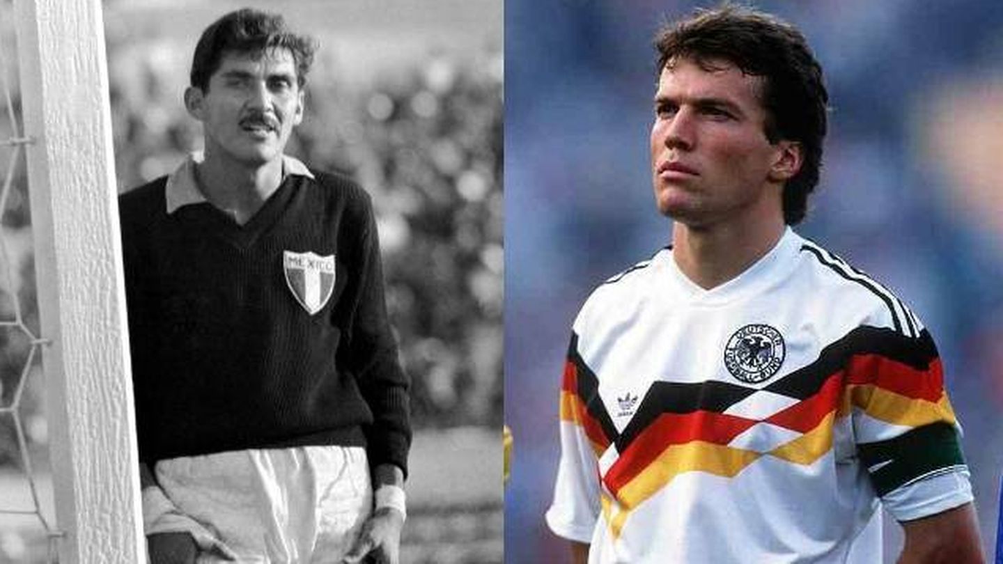 Antonio Carbajal (I) y Lothar Matthäus (D) consiguieron jugar cinco Mundiales diferentes