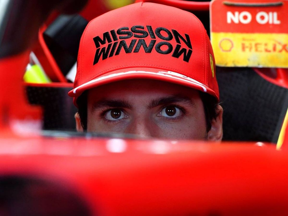 Foto: Carlos Sainz se mostró cómodo desde el principio con el comportamiento del SF21 en Imola, y Ferrari fue una de las sorpresas del viernes