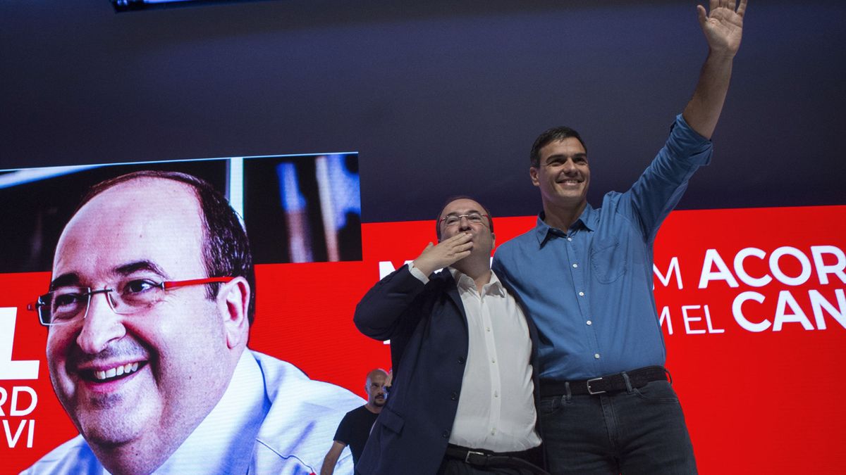 PSOE y PSC estrechan lazos para redoblar la presión sobre Rajoy y combatir el 1-O