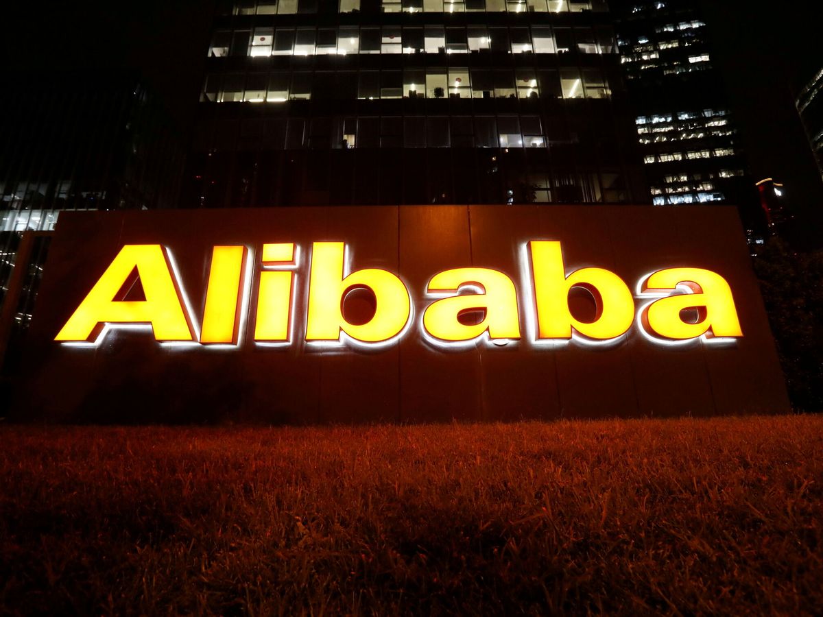 Foto: Logo de Alibaba. (Reuters/Tingshu Wang)