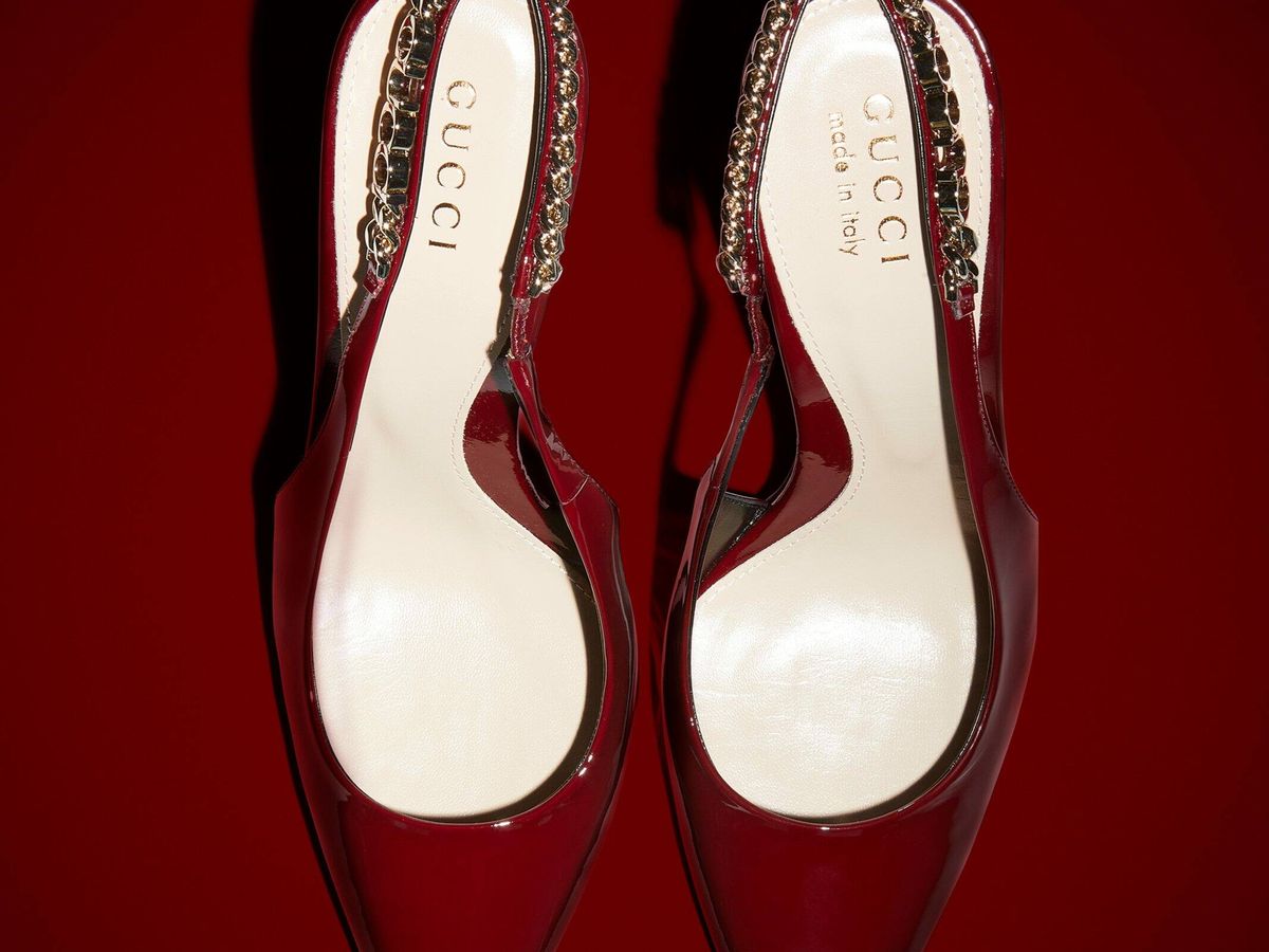 Foto: Los zapatos slingback Signoria de Gucci. (Cortesía)