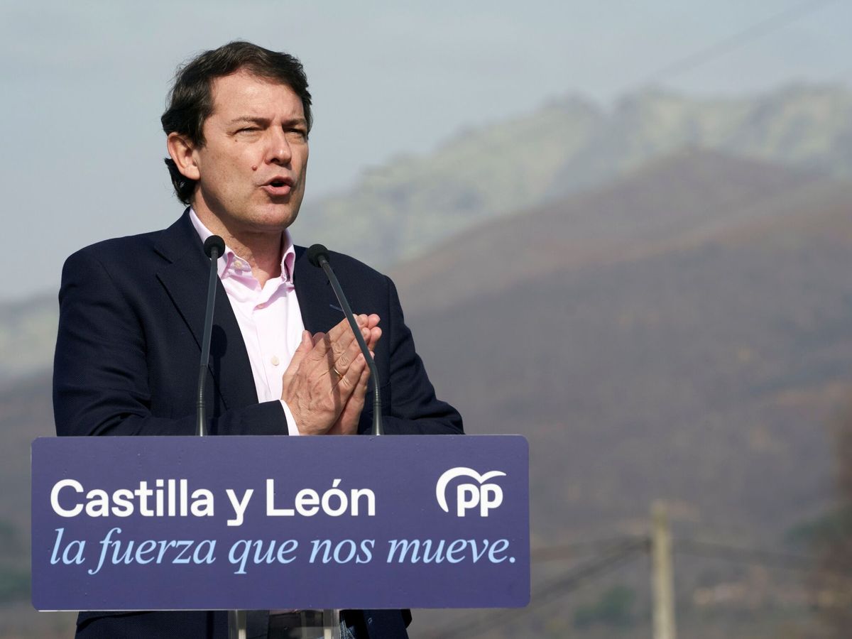 Foto: El presidente de la Junta de Castilla y León. (EFE/Raúl Sanchidrián)