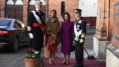Felipe y Letizia, por fin con los reyes de Suecia: así ha sido la bienvenida oficial