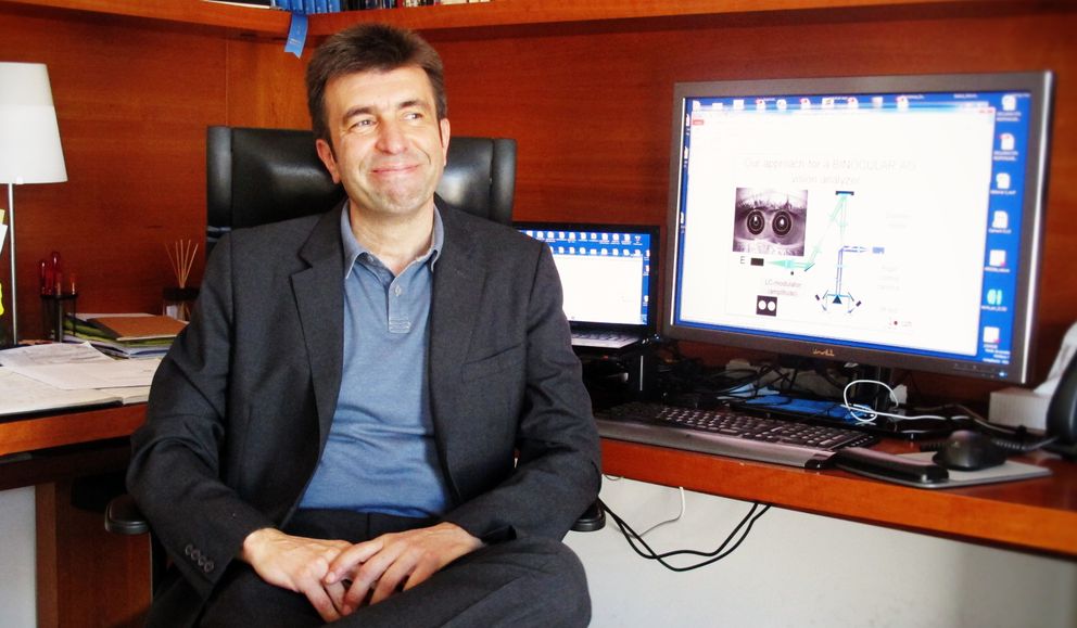Pablo Artal, del Laboratorio de Óptica de la Universidad de Murcia (LOUM)