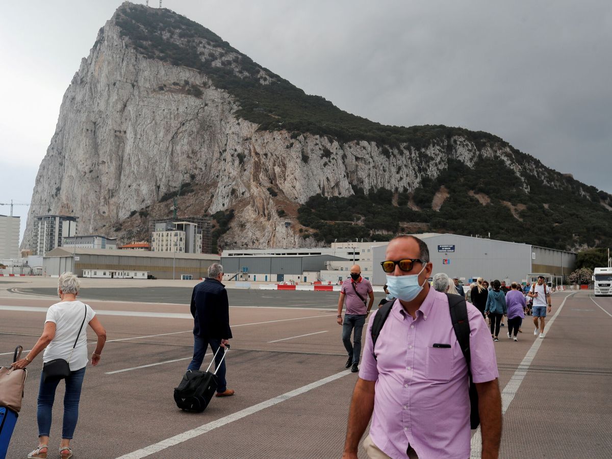 Foto: Fotografía de archivo del Peñón de Gibraltar. (Reuters) 