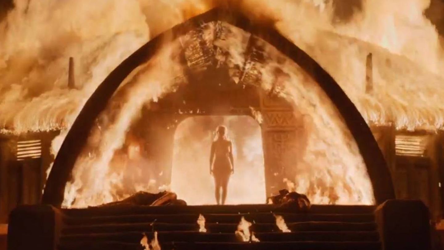 El mítico desnudo de Daenerys en 'Juego de tronos'. (HBO)