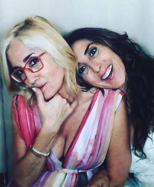 Foto: Paz Padilla junto a su hermana Soledad (Instagram)