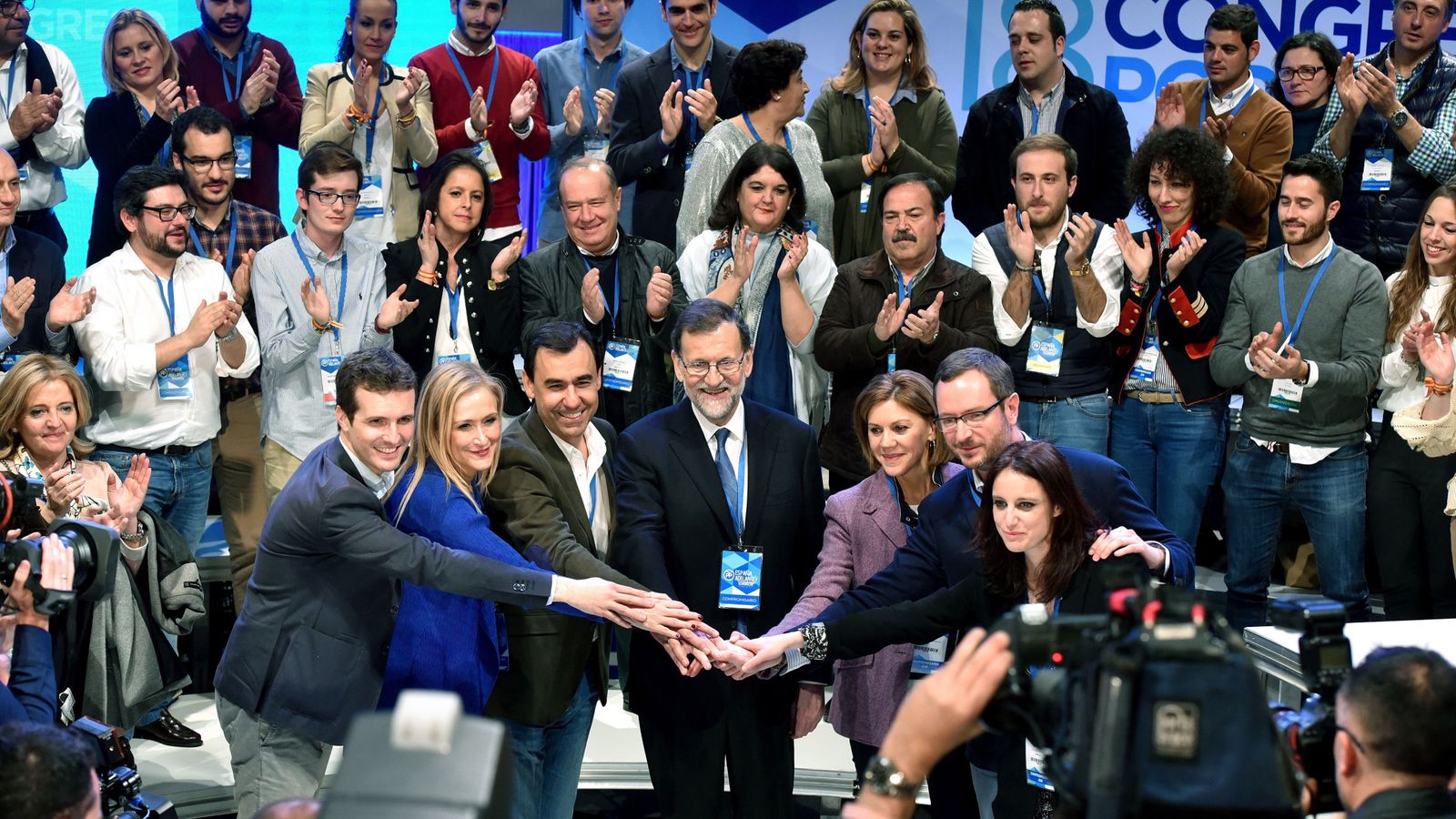 Foto: Rajoy es reelegido como líder del PP. (EFE)