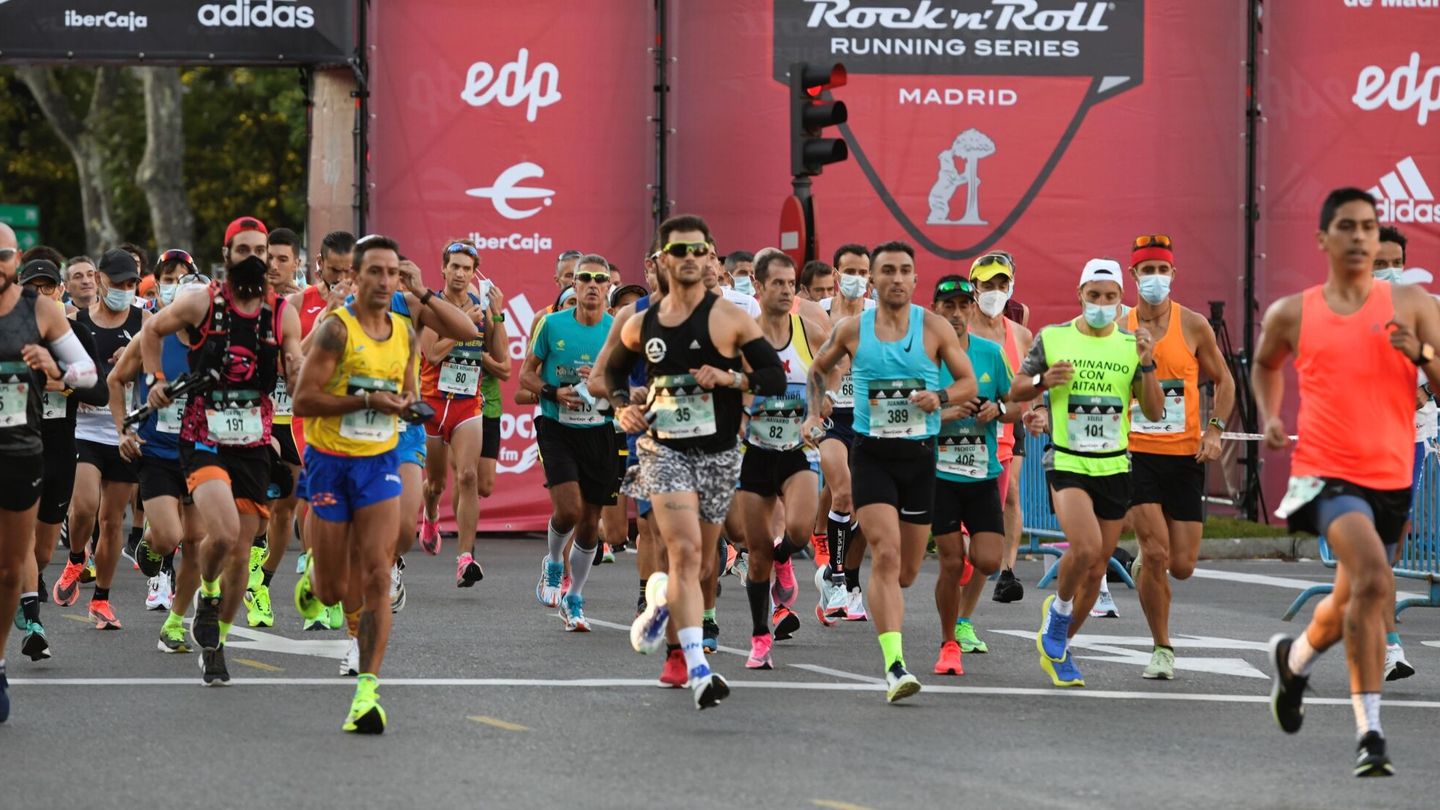 Maratón de Madrid.