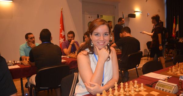 Foto: Sabrina Vega es en la actualidad la mejor jugadora del ajedrez español