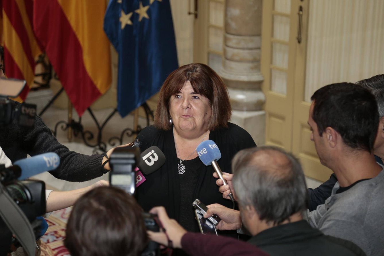 Xelo Huertas fue presidenta del Parlamento balear entre 2015 y 2017. (EFE)