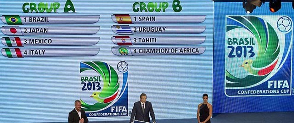 Foto: Uruguay, Tahití y el campeón de África, rivales de España en la Copa Confederaciones