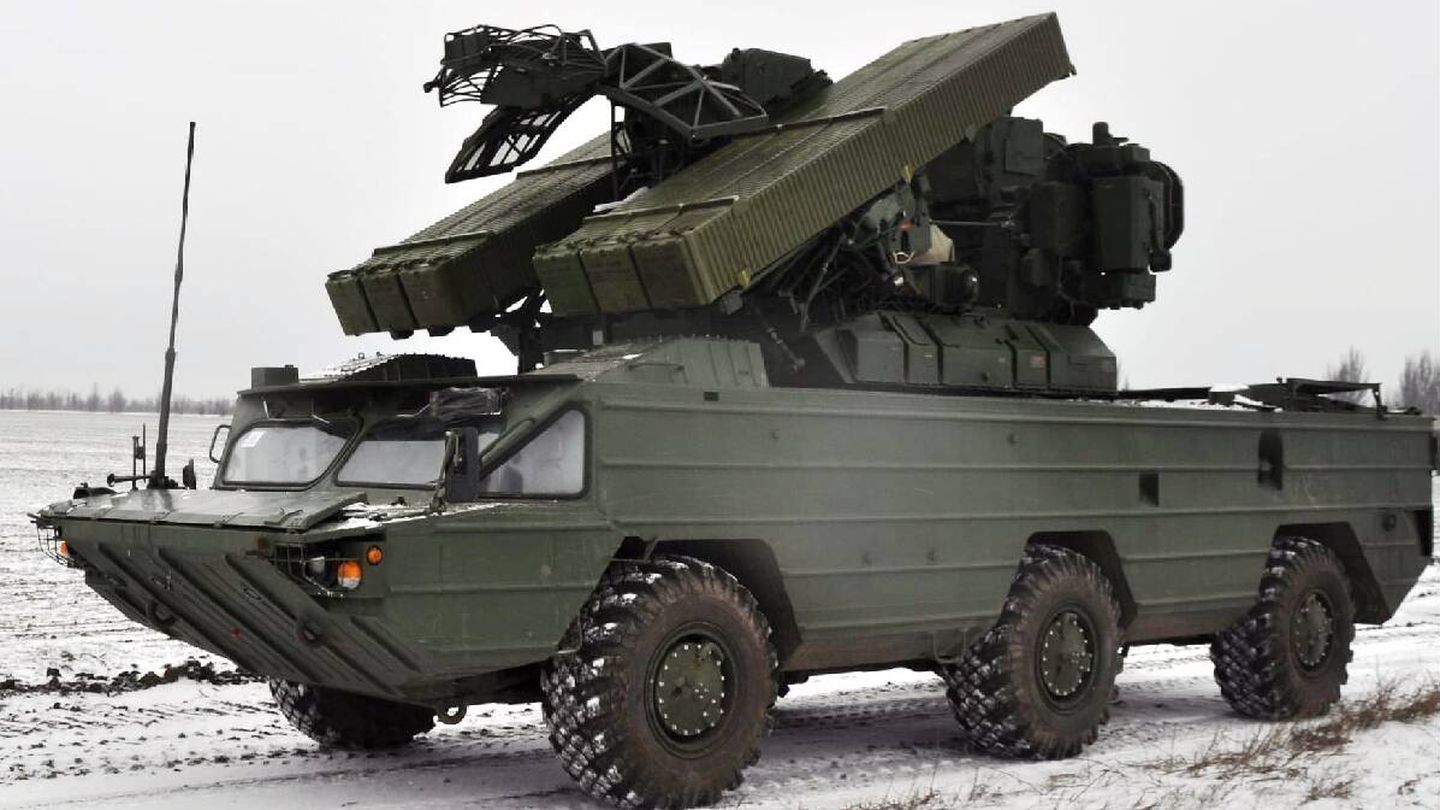 Sistema antiaéreo OSA. (Ukrainian MoD)