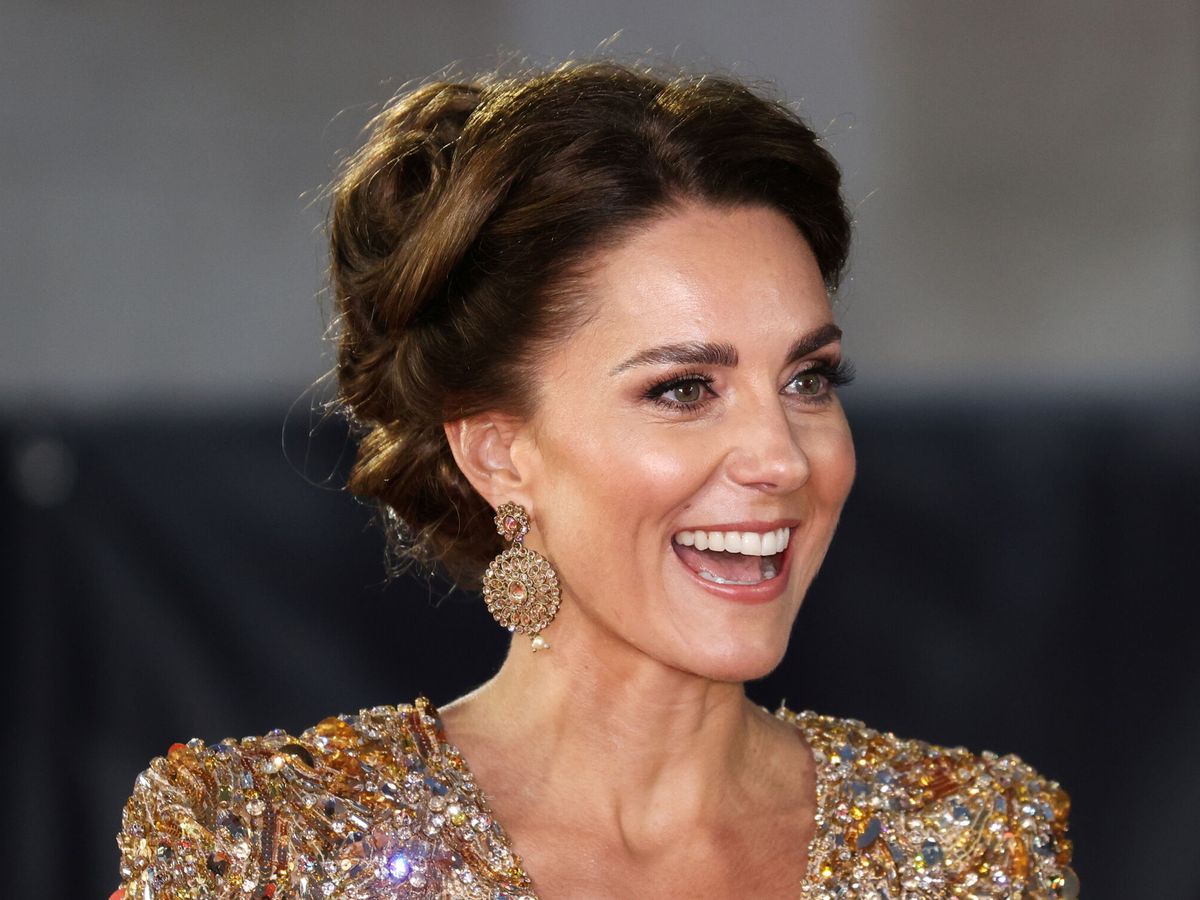 Foto: Kate Middleton, durante el estreno mundial de la nueva película de James Bond. (Reuters/Pool/Chris Jackson)