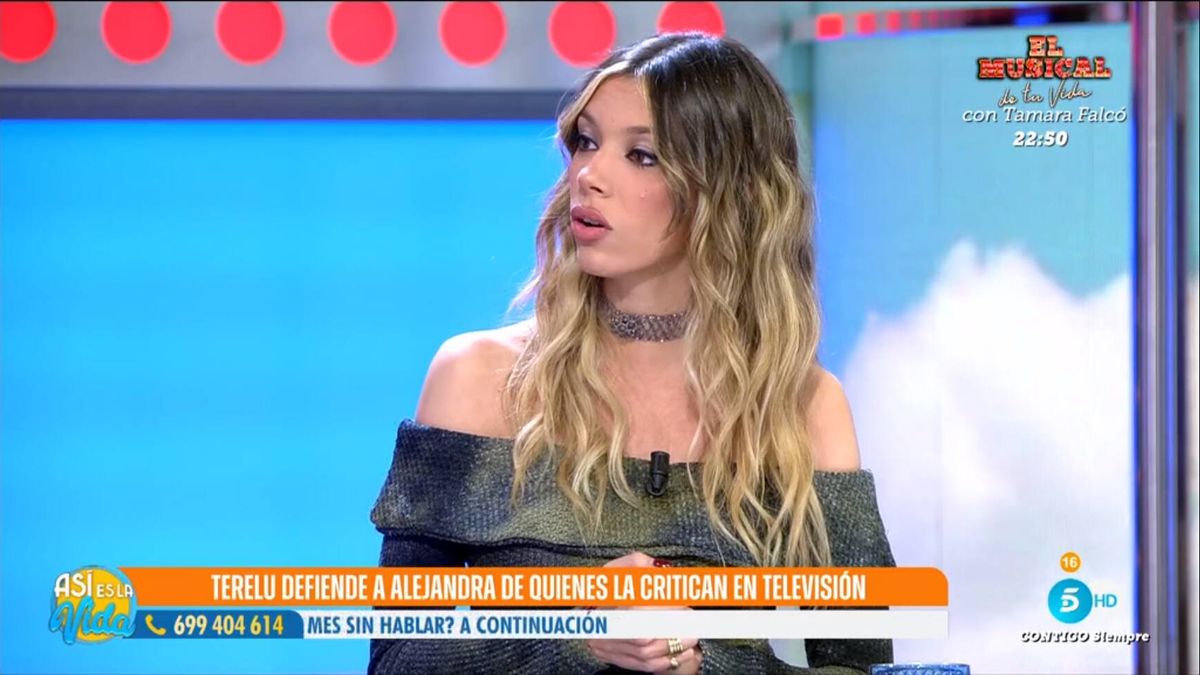"Soy más que eso": Alejandra Rubio ('Así es la vida') se harta de las críticas por ser Campos y estar en TV