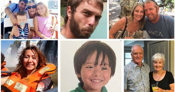 Foto: Algunas de las 16 víctimas de los atentados de Barcelona y Cambrils del 17 de agosto de 2017