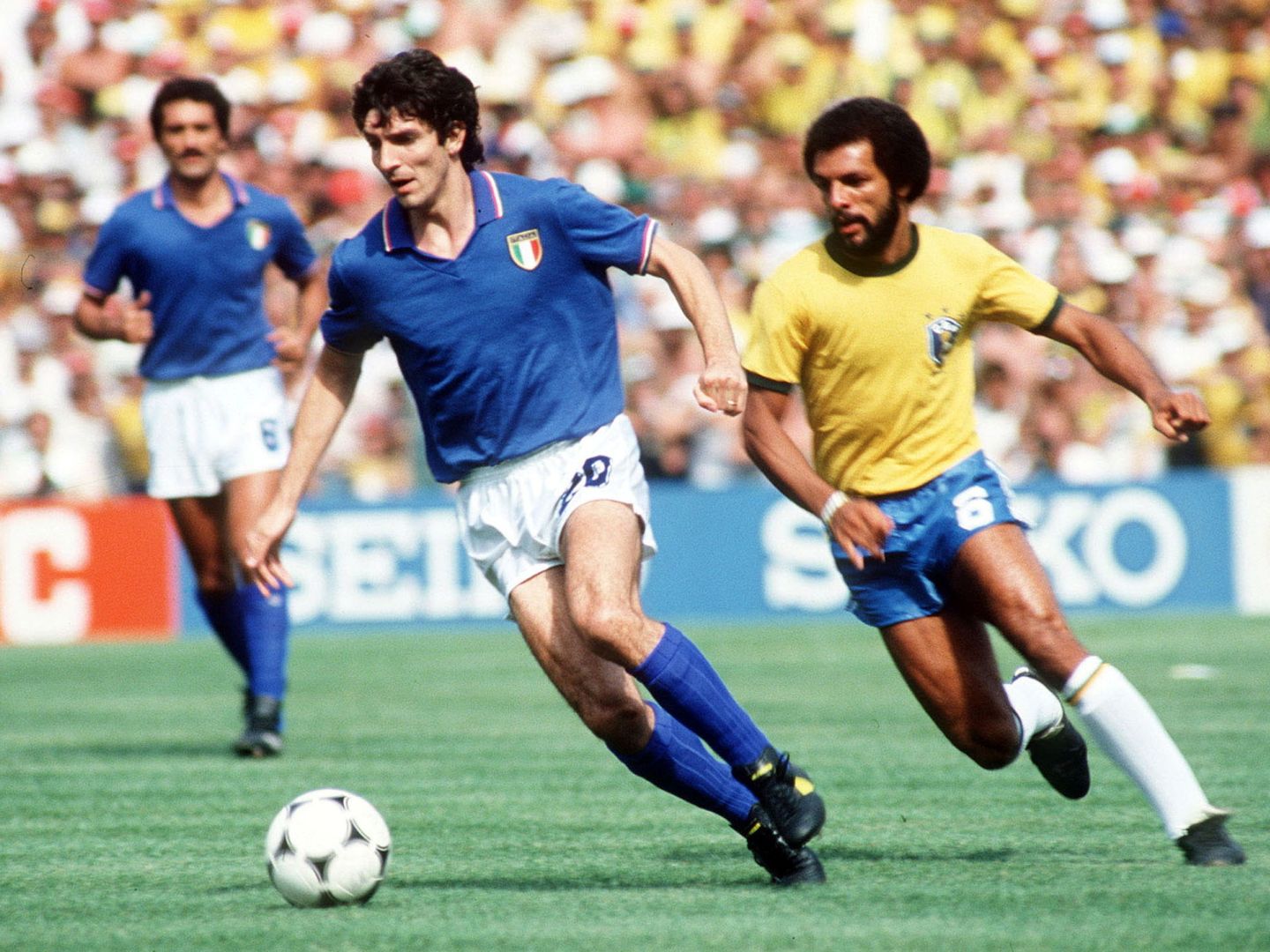 Rossi, en el Mundial de 1982. (Reuters)