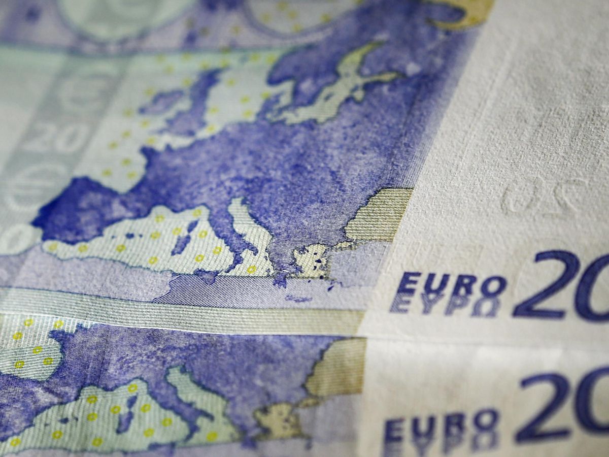Foto: Imagen de billete de 20 euros. (Reuters)