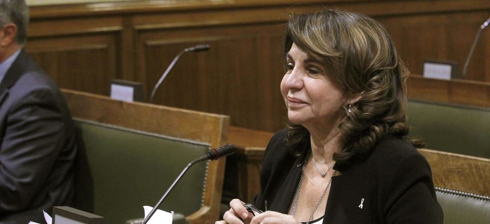 La abogada Pilar Sepúlveda, en el Senado. (Efe)