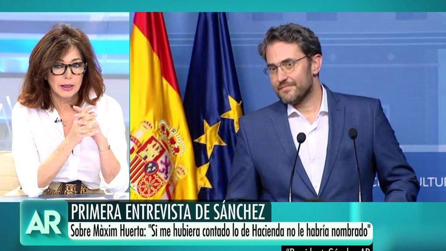 Ana Rosa califica la entrevista de Pedro Sánchez.