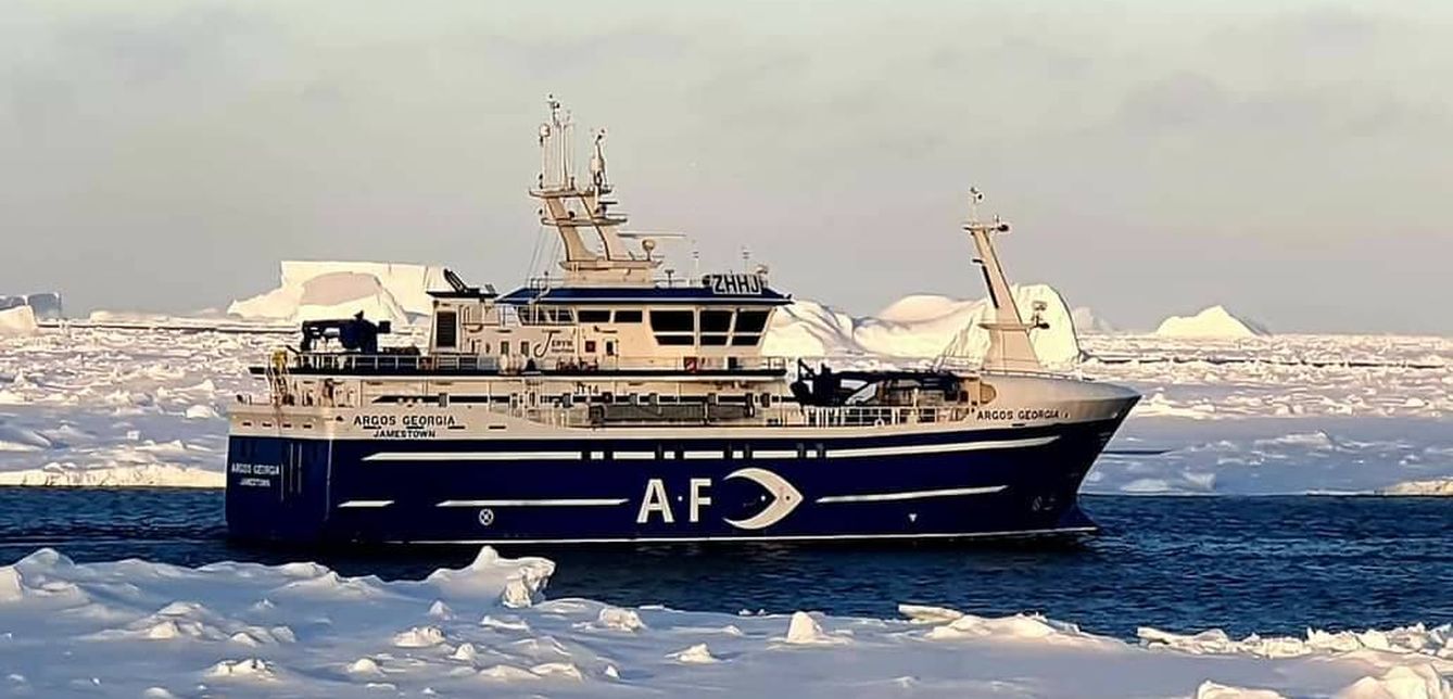 Argos Georgia, el pesquero hundido el Maldivas. 