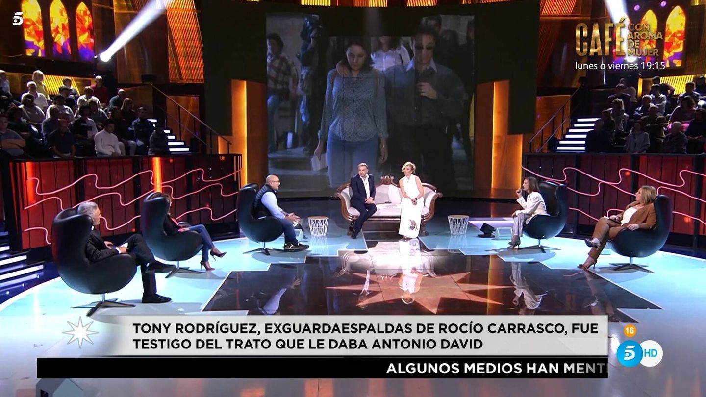 Tony Rodríguez, en 'En el nombre de Rocío'. (Mediaset)