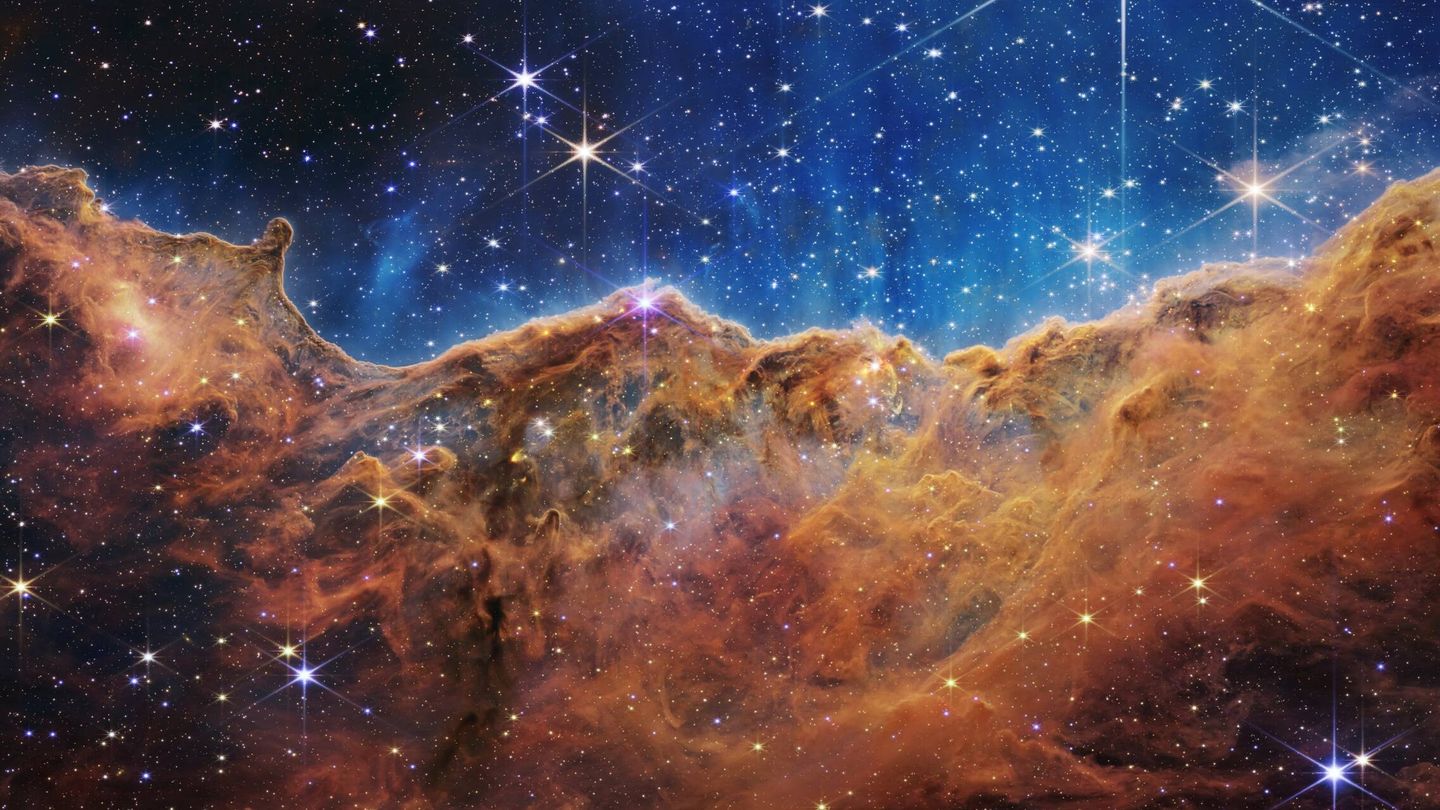 Nebulosa Carina por James Webb. (NASA)