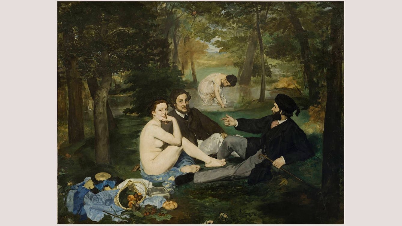 'Le déjeuner sur l´herbe'. Édouard Manet. 1863. Musée d´Orsay.
