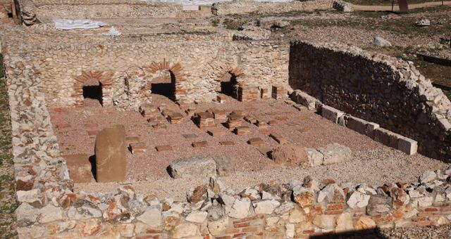 Restos del antiguo asentamiento romano. (Cortesía)