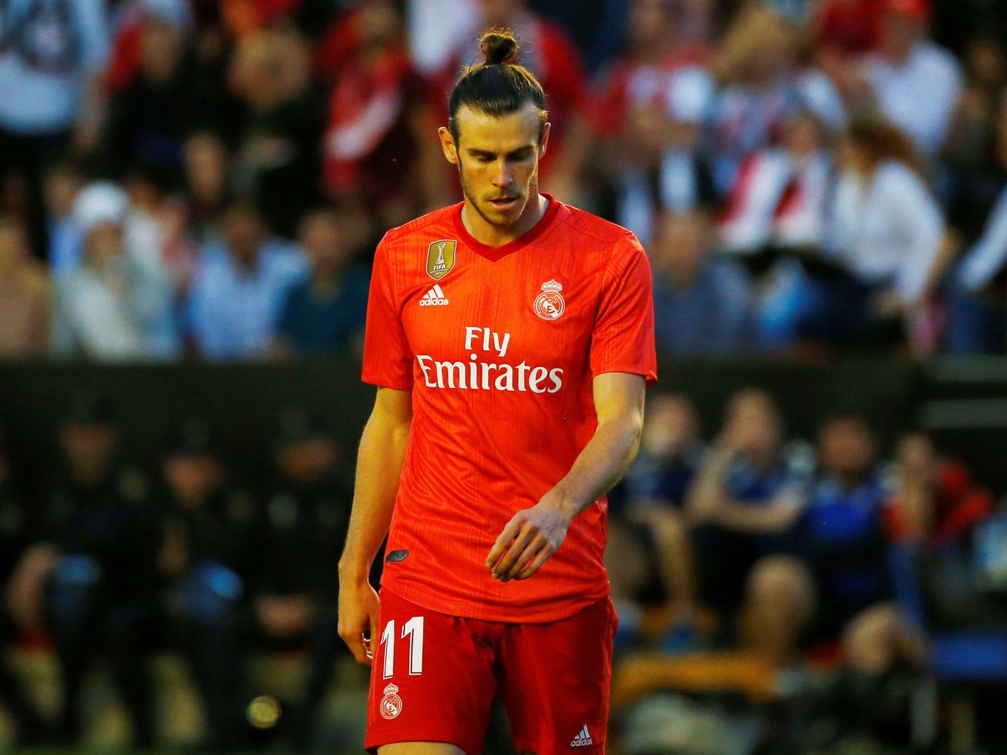 Bale, durante el partido contra el Rayo Vallecano. (EFE)