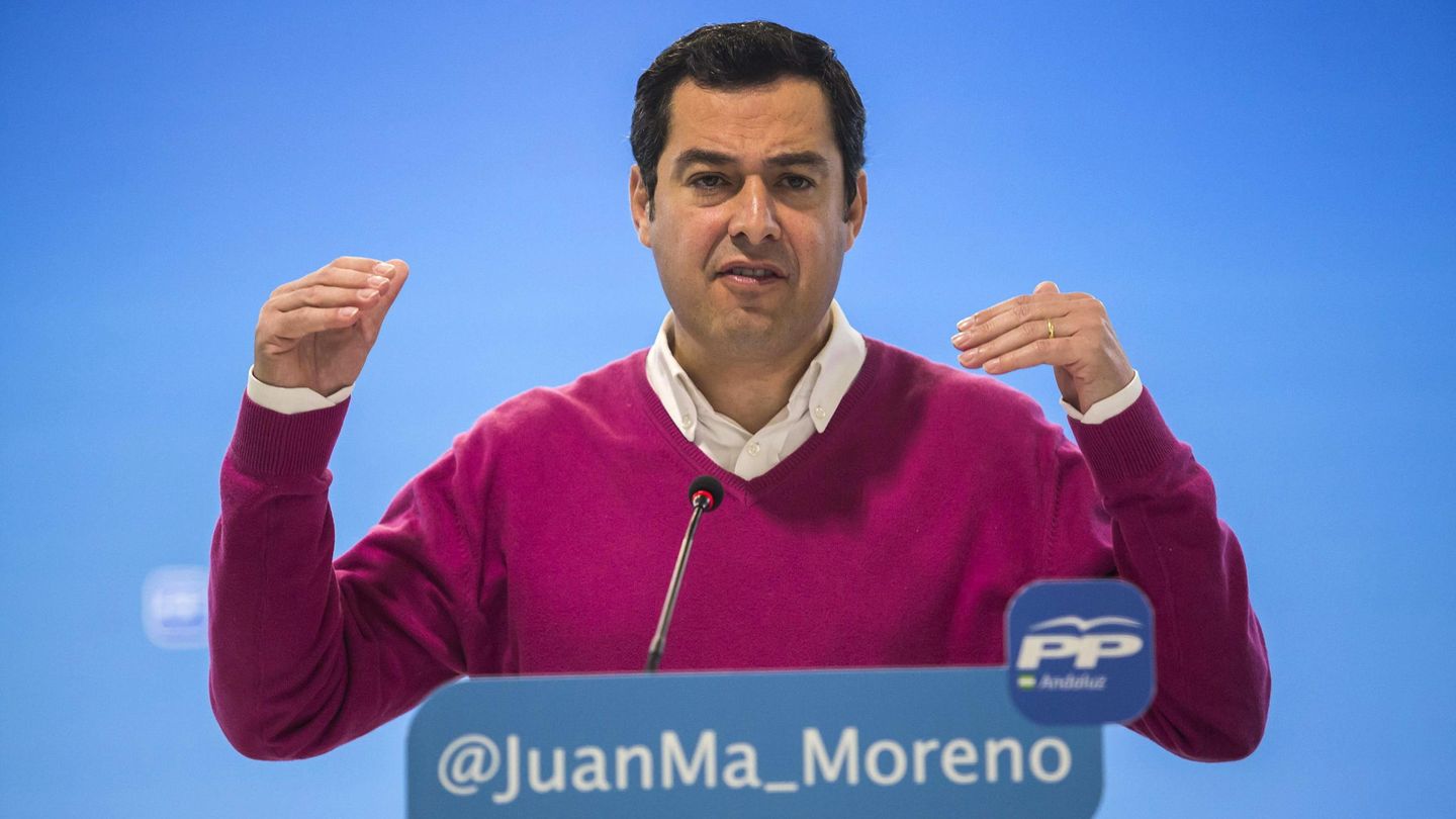 El presidente del PP andaluz, Juanma Moreno Bonilla. (EFE)