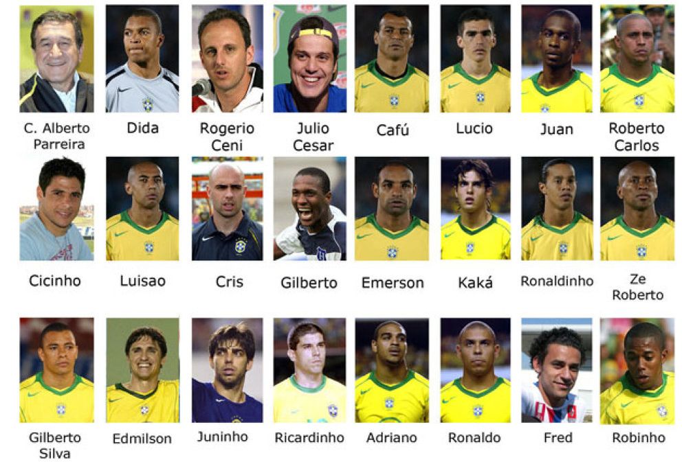 Foto: Brasil fue perjudicado en Alemania 2006 por las borracheras de sus jugadores