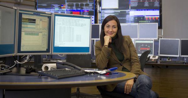 Foto: Sonia Fernández-Vidal en el CERN (Imagen cedida)