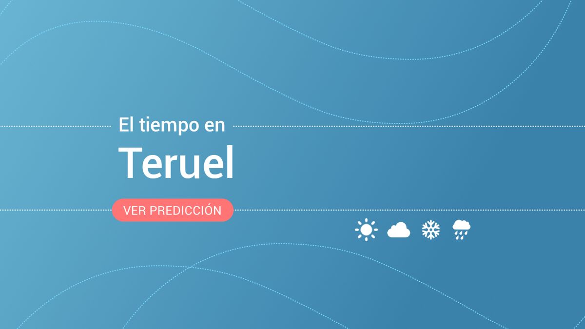 El tiempo en Teruel: previsión meteorológica de mañana, martes 24 de mayo