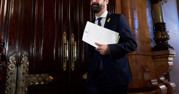 Foto: Roger Torrent, presidente del Parlament de Cataluña. (EFE)