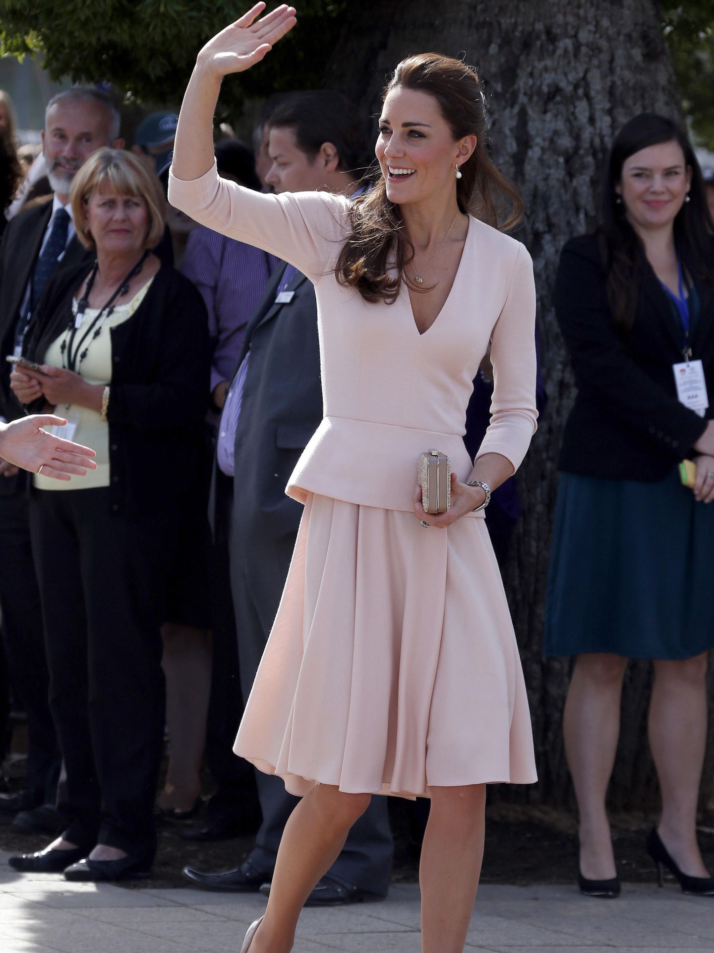 Kate Middleton, en Australia. (Getty/David Gray)
