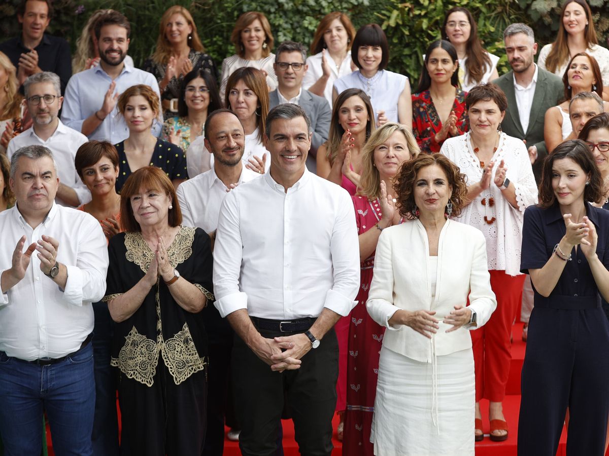 Foto: El comité federal extraordinario celebrado por el PSOE el sábado 23 de julio. (EFE/Mariscal)