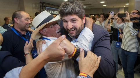 El PP refuerza su liderazgo en Murcia y queda a dos escaños de la mayoría absoluta