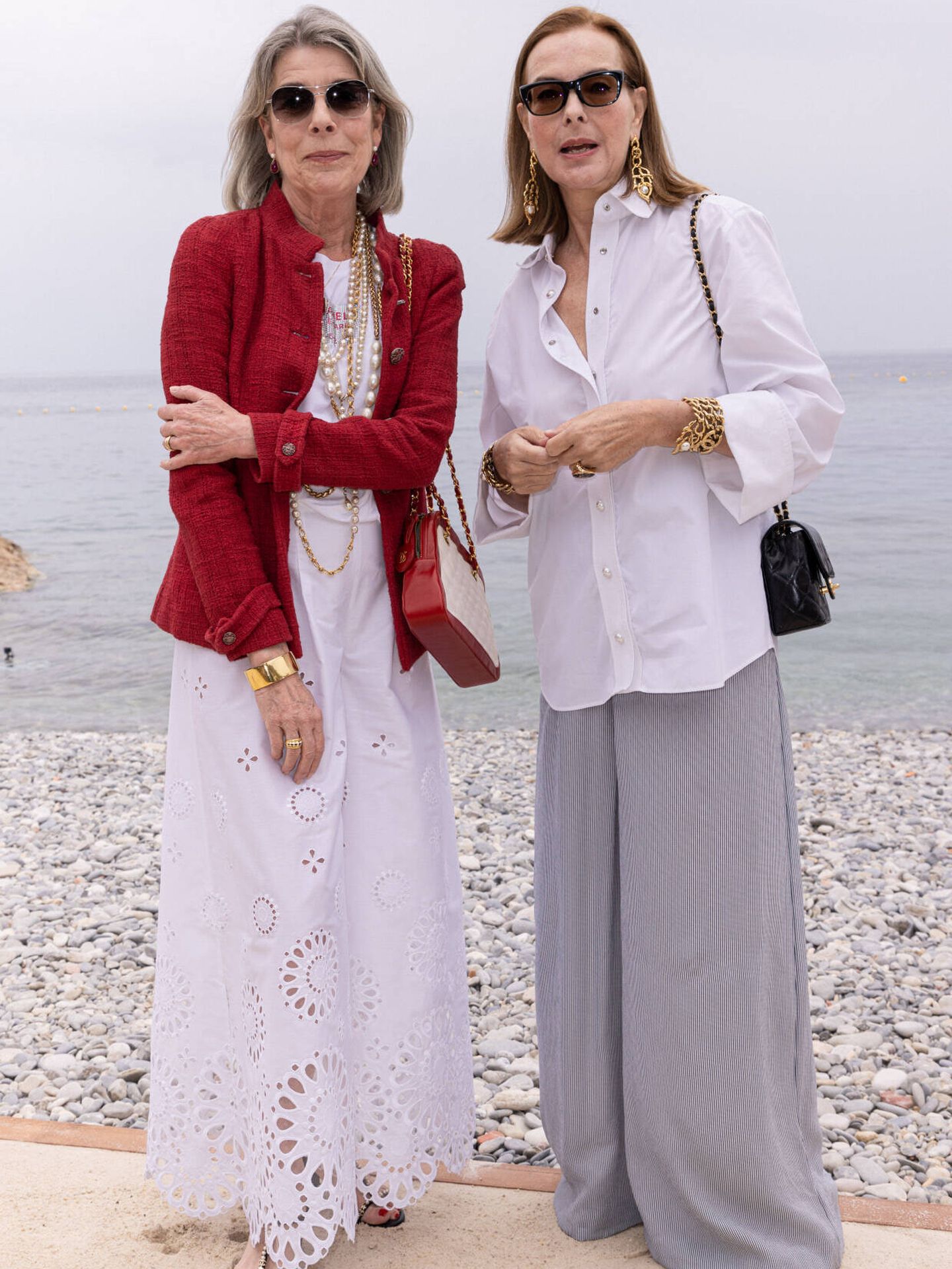 Carolina y Carole Bouquet. (Gtres)