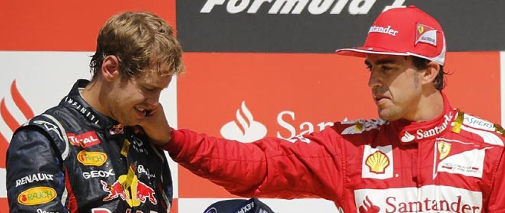 Foto: Alonso y Vettel juntos en Ferrari, 'si non e vero, e ben trovato'